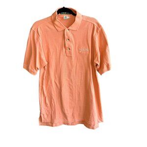 Men’s Vintage 80s Tony Valerio Tower Records Golf Classic Polo Shirt Size Small